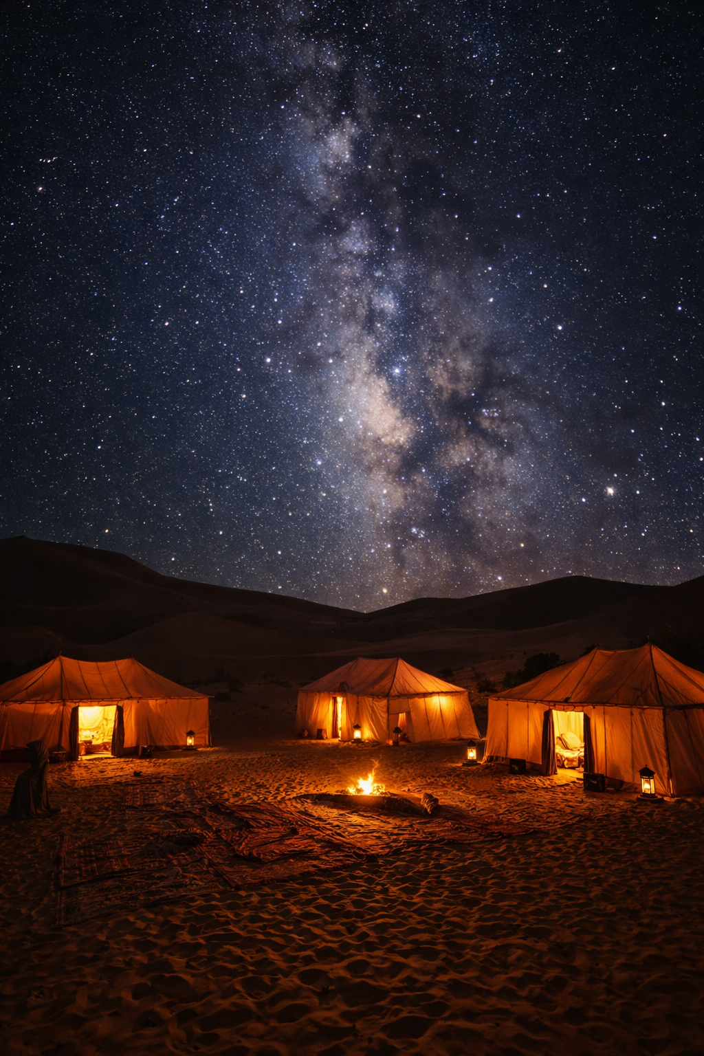 Sleeping Under Sahara Stars: The Overnight Desert Camp Experience